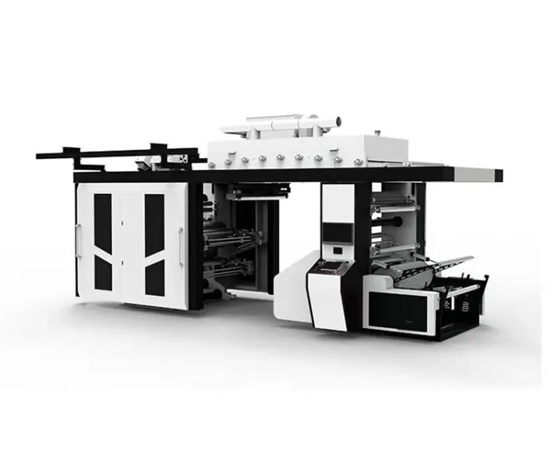 4 Renkli Merkezi Ölçülü Fleksografik Pres