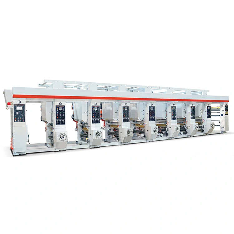 7 Renk Gravür Mürekkep Baskı Makinesi