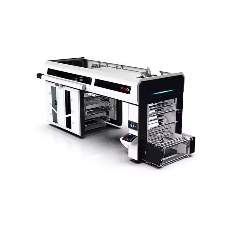 Merkezi Tamburlu Fleksografik 6 Renkli Plastik Flekso Baskı Makinaları