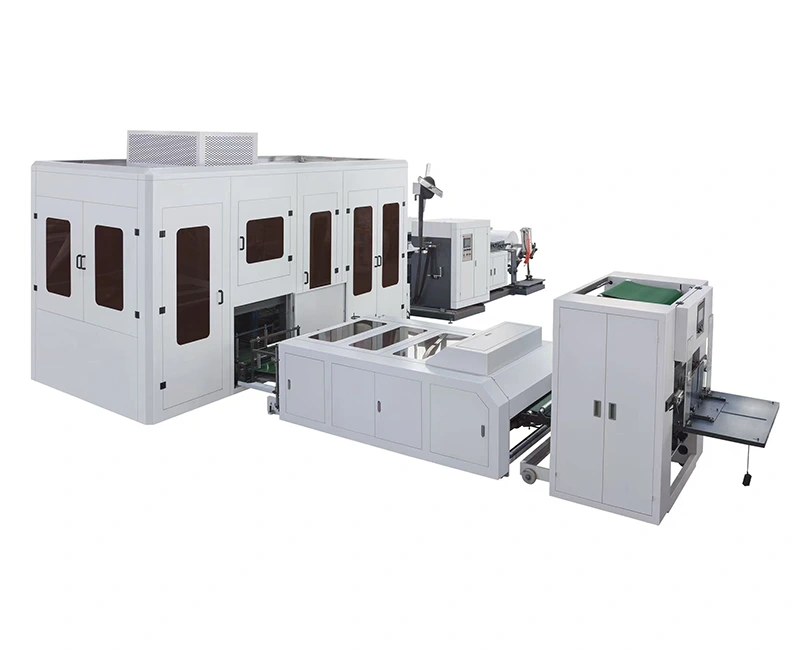 Ultrasonik Non-woven D-Cut ve Kutu Tipi Çanta Yapma Makinesi